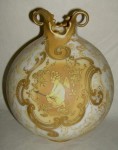 Crown Milano Vase with Cherub