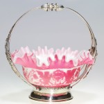 Pink Mount Washington Cameo Bowl