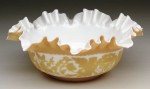 Yellow Mount Washington Cameo Bowl